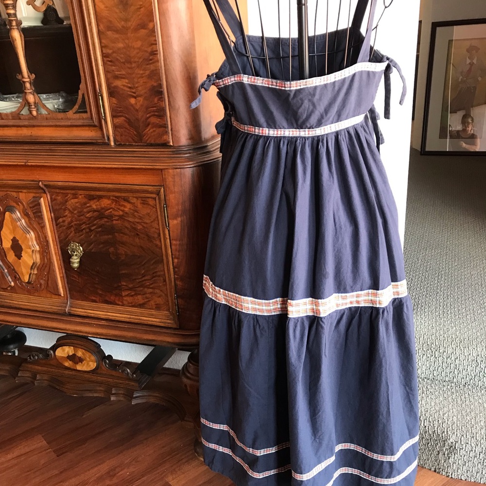 SOLD Stirling Cooper London Iconic 70’s Blue Dress - Picture 3 of 8